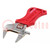 Wrench; adjustable; 110mm; Max jaw capacity: 24mm
