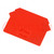 Záró lemez; piros; Szél: 1mm; poliamid; -25÷120°C; UL94V-0; ZUG