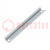 DIN-rail; staal; W: 15mm; H: 5mm; L: 108mm; voor behuizingen