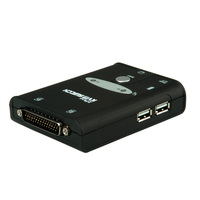 VALUE KVM Switch "Star", 1U - 2 PCs, HDMI, USB