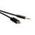 ROLINE Adapter Kabel USB Typ C - 3,5mm Audio, ST/ST, schwarz, 3 m