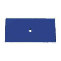 RK-Rohrkennzeichnungssy RK-Schraubschild glatt/versch Farben,10x5cm Version: 5 - Farbe: blau