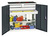 Werkzeug- und Materialschrank Serie 2000, 7035/7016, 2 Schubladen, 2 Großraumschubladen, 1 Fachboden