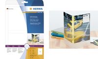 HERMA DVD-Einleger, für DVD-Hüllen, 183,0 x 273,0 mm, weiß (6503844)