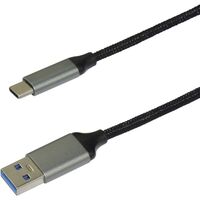 Produktbild zu USB 3.0 SuperSpeed kábel, USB A-ról USB C-re, 1,5m