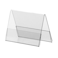 Stojak daszkowy / Stojak stołowy z twardej folii w formatach DIN | 0,5 mm transparentny A9