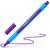 Kugelschreiber Slider Edge, Kappenmodell, XB, violett, Schaftfarbe: cyan-violett