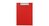 Podkład do pisania Biurfol (clipboard) z okładką, A5, czerwony