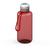 Artikelbild Trinkflasche "Sports", 1,0 l , inkl. Strap, transparent-rot/transparent
