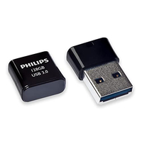 PHILIPS PICO EDITION - MEMORIA USB 3.0 DE 128 GB ULTRA PEQUEÑA PARA PC, PORTÁTIL, ORDENADOR, SMART TV, AUDIO DEL COCHE Y MÁS LEC