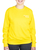 SWEAT COL ROND MAMAN SOBRICOLO JAUNE TL - SWJH030SYL NOTRE SELECTION