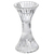 DUAL glass tealight & candle holder small - klar - 7x7x13,5cm - Glas