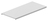lackierter Fachboden für ECO Flügeltürenschrank B 800 mm, Maße: H 25 x B 795 x T 420 mm, Farbe: lichtgrau
