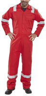 Beeswift Fire Retardant Nordic Design Boilersuit Red 40