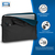 PEDEA Laptoptasche 17,3 Zoll (43,9cm) FASHION Notebook Umhängetasche mit Schultergurt, schwarz/blau