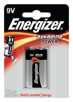 Energizer Alkaline Power Egyszer használatos elem 9V Lúgos