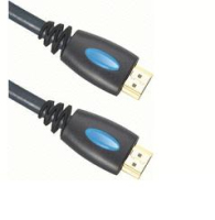 Schwaiger HDMI0500 043 HDMI-Kabel 5 m HDMI Typ A (Standard) Schwarz, Blau