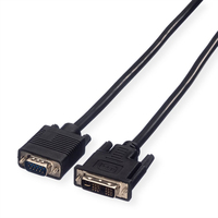 Value Câble DVI, DVI (12+5) M-VGA M 3,0m