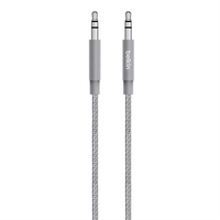 Belkin AV10164BT04-GRY Audio-Kabel 1,2 m 3.5mm Grau
