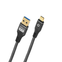 OEHLBACH D1C9372 USB Kabel USB 3.2 Gen 1 (3.1 Gen 1) 1 m USB A USB C Anthrazit