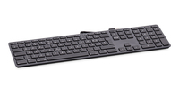 LMP KB-1243-BIG tastiera USB Svizzere Grigio