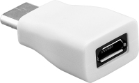 Goobay 71398 Kabeladapter USB-C micro USB 2.0 Weiß