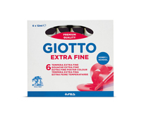 Giotto 352024 colore a tempera 12 ml Tubo Nero