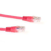 ACT CAT6 UTP LSZH (IB9501) 1m Netzwerkkabel Rot