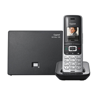 Gigaset Premium 100A GO DECT-Telefon Anrufer-Identifikation Schwarz, Silber