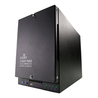 ioSafe 218 NAS Mini Tower Ethernet/LAN Schwarz RTD1296