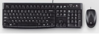 Logitech Desktop MK120 tastiera Mouse incluso USB QWERTY Portoghese Nero
