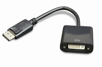 Gembird A-DPM-DVIF-002 adapter kablowy 0,1 m DisplayPort DVI Czarny