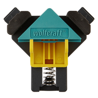 wolfcraft GmbH ES 22 Zacisk narożny 2,2 cm Czarny, Zielony, Żółty