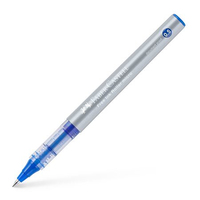 Faber-Castell 348501 pióro kulkowe Długopis wciskany Niebieski 1 szt.