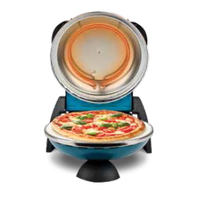 G3 Ferrari Delizia pizzamaker en -oven 1 pizza('s) 1200 W Zwart, Blauw