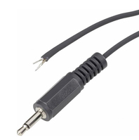 Conrad 2517032 kabel audio 1,8 m 3.5mm Czarny