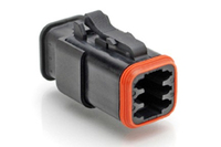 Amphenol AT06-6S-SR01BLK elektrische draad-connector