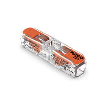 Wago 221-2411 kabel-connector Oranje, Transparant