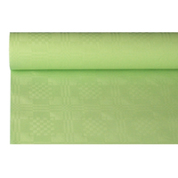 Papstar 18600 wegwerptafelkleed Rechthoekig Papier Groen