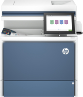 HP Color LaserJet Enterprise MFP 5800f Printer, Print, copy, scan, fax, Automatic document feeder; Optional high-capacity trays; Touchscreen; TerraJet cartridge