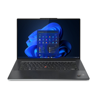 Lenovo ThinkPad Z16 AMD Ryzen™ 7 PRO 7840HS Laptop 40,6 cm (16") Touchscreen WQUXGA 32 GB LPDDR5x-SDRAM 1 TB SSD AMD Radeon RX 6550M Wi-Fi 6E (802.11ax) Windows 11 Pro Grau