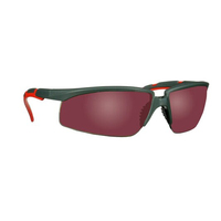 3M S2024AS-RED biztonsági szemellenző és szemüveg Védőszemüveg Műanyag Szürke, Vörös