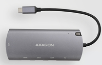 Axagon HMC-6M2 notebook dock & poortreplicator USB 3.2 Gen 1 (3.1 Gen 1) Type-C Aluminium