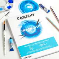 Canson Graduate Watercolour Papierblok voor handenarbeid 20 vel
