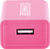 Schwaiger LAD300P 511 oplader voor mobiele apparatuur Hoofdtelefoons, Smartphone, Tablet Roze, Wit AC Binnen