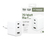 PanzerGlass empower™ by ® Turbo 70W Charger incl. 2 x USB-C + USB-A | EU Plug | Silver White Smartphone Wit AC Snel opladen Binnen