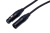 Contrik NMKS6-BL Audio-Kabel 6 m XLR (3-pin) Schwarz