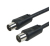 Schwaiger KVK30 533 coax-kabel 3 m IEC169-2 Zwart