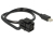DeLOCK 86374 DisplayPort-Kabel 0,5 m Mini DisplayPort Schwarz