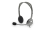Logitech H111 Stereo Headset Kopfhörer Kabelgebunden Kopfband Büro/Callcenter Grau